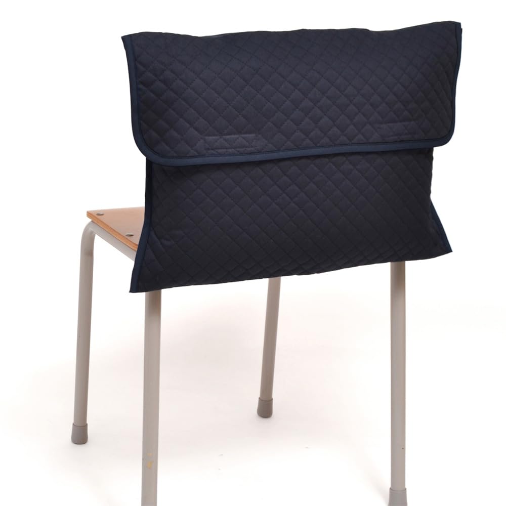 КРАСОЧНЫЙ КОНФЕТНЫЙ СТИЛЬ Чехол для предотвращения стихийных бедствий для мальчиков, девочек, учеников начальной школы, спинка, подушка, стильный, стеганый, темно-синий