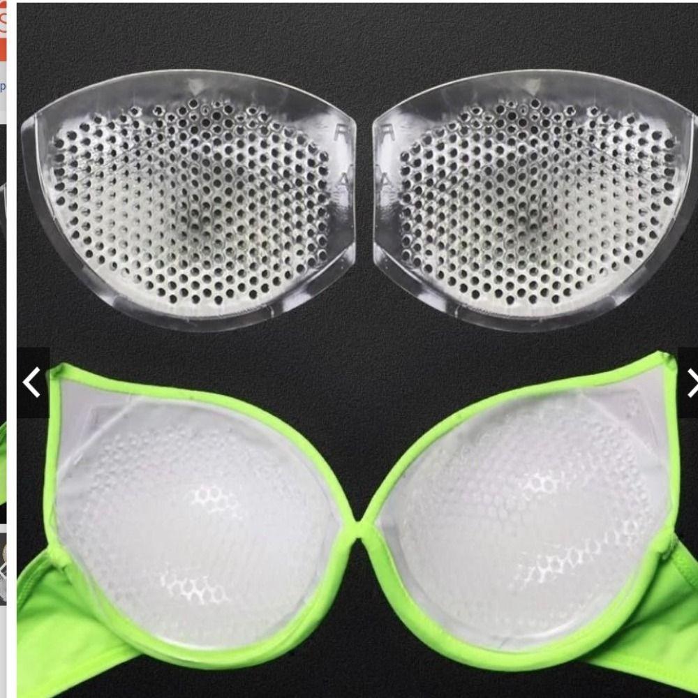 Чашечки для груди Съемные чашки для бюстгальтеров Вставные бюстгальтеры для бикини Силиконовые подушечки для бюстгальтера Push Up Аксессуары для груди