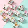 12pcs Farm Theme Paper Candy Cake Cookie Gift Box Cartoon Animal Packaging Bag Birthday Wedding Decor Party Supplies Baby Shower