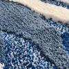 3D Неровный коврик для ванной, Ковер для гостиной с узором волны и облака, Напольный коврик для спальни, Декоративный напольный коврик, Комнатный напольный плюшевый ковер для диванной зоны
