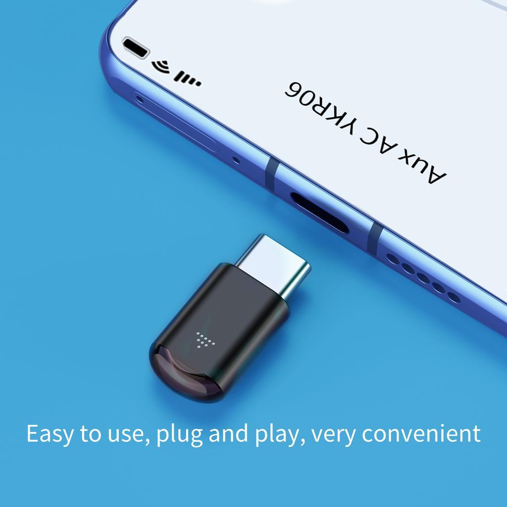 Smart IR Remote Control Adapter for Mobile Phone Type-C Mini Infrared Transmitter for TV Air Conditioner Home Appliance