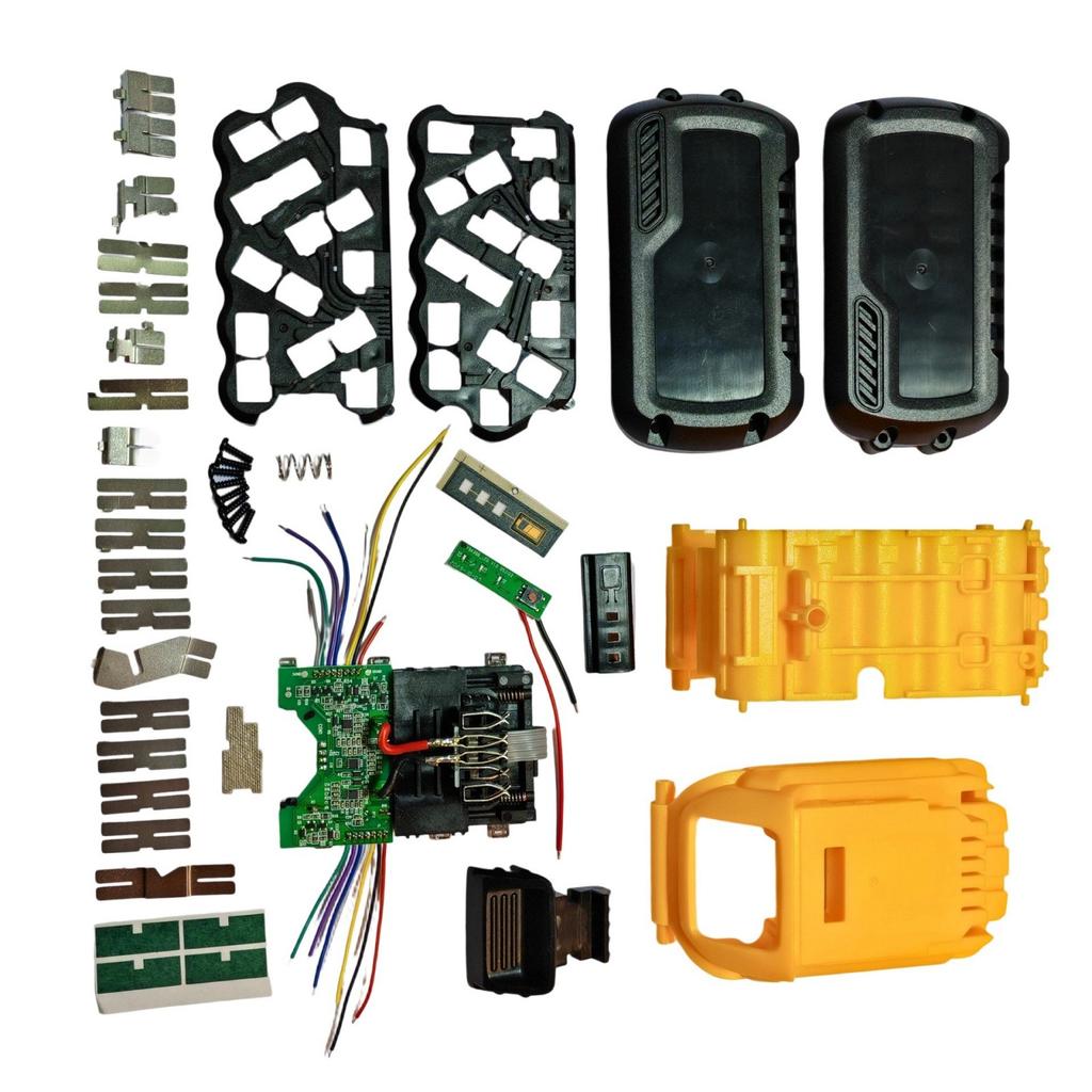 Комплексная защита Крышка аккумулятора для DeW 20V/60V DCB609 DCB606 18650 Инструмента с повышенной прочностью