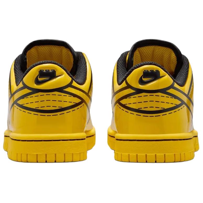Кроссовки детские LEGO x Nike Dunk Low PS Tour Yellow Черный Volt II7288-700