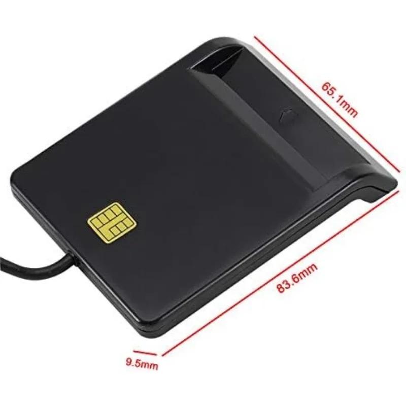 Universal Portable Smart Card Reader for Android Phones and Tablet for Bank Card Card ID DNIE ATM IC SIM Card Reader Windows