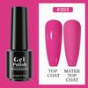 PHOENIXY 5ML Long-lasting Gel Nail Polish Top Base Coat Needed UV LED Soak-off Gel Nail Varnishes