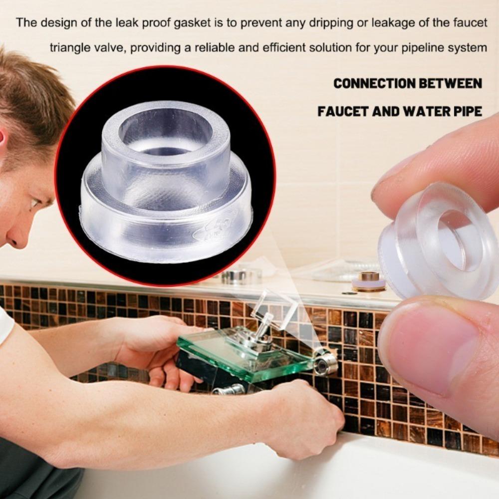 10/20PCS Washer Metal Hose Sealing Gasket New Hardware Supplies Leak Proof Faucet Seals Silicone and Rubber Water Pipe Plug