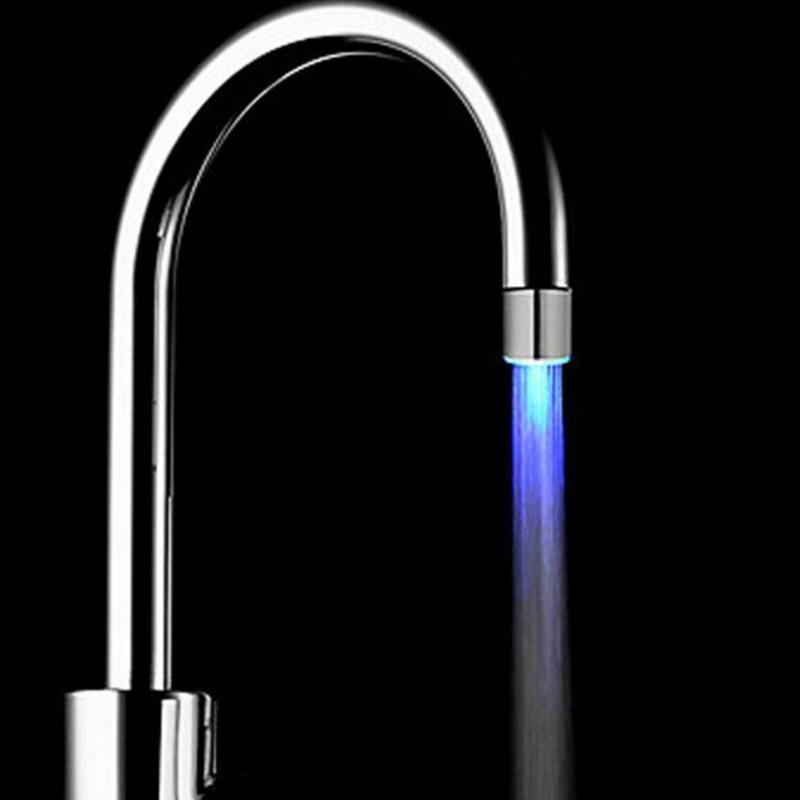LED Kitchen Faucet Glow  Kitchen Tap Torneira Para Cozinha Temperature Sensor Light Water Faucet Kitchen Bathroom Grifo Cocina