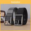 Buckled Alloy Zinc Canvas Belt With Versatile Style For Men Work And Travel