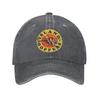 Кепка-бейсболка Island Hoppers Magnum-PI Ретро Потертый Деним Стирка Чартер Вертолета Кепка-snapback Для улицы Неструктурированные Кепки