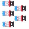 5Pcs Electrical Circuit Breaker Lockout Pin Inward Miniature Insulation Lock for Industrial Power Isolation Area