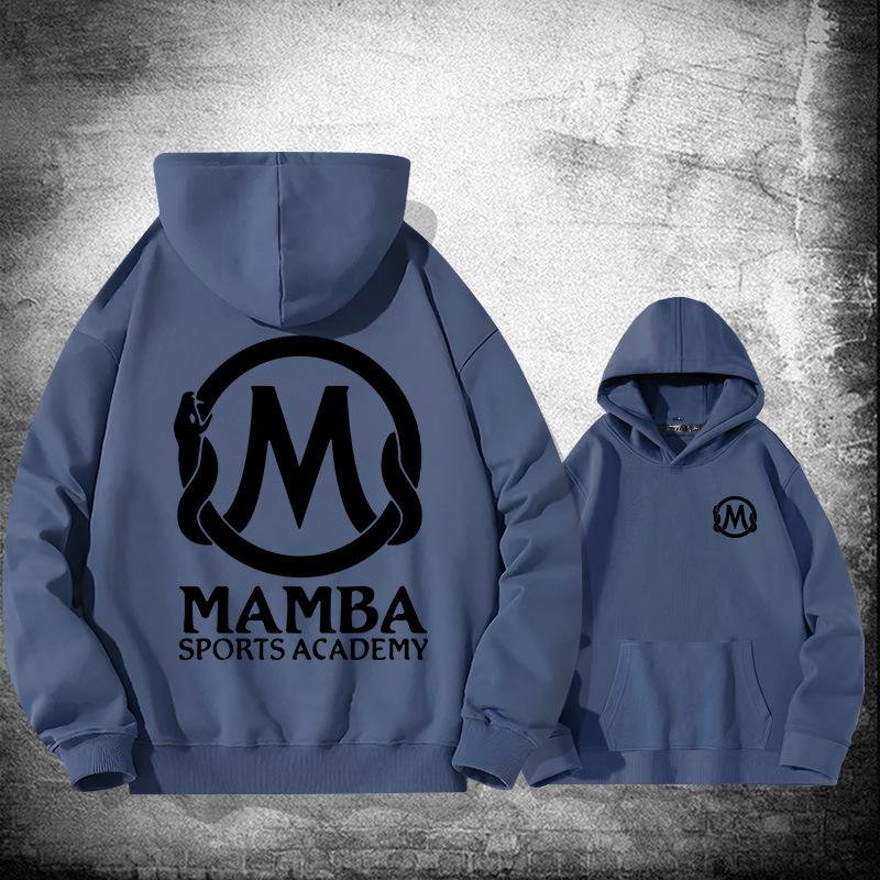 Kobe Mamba hooded sweater autumn and winter youth student trendy brand loose shoulder hoodie jacket