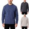 Men's Fashion Knitting Pullover Long Sleeves Loose Flip Collar Sweater