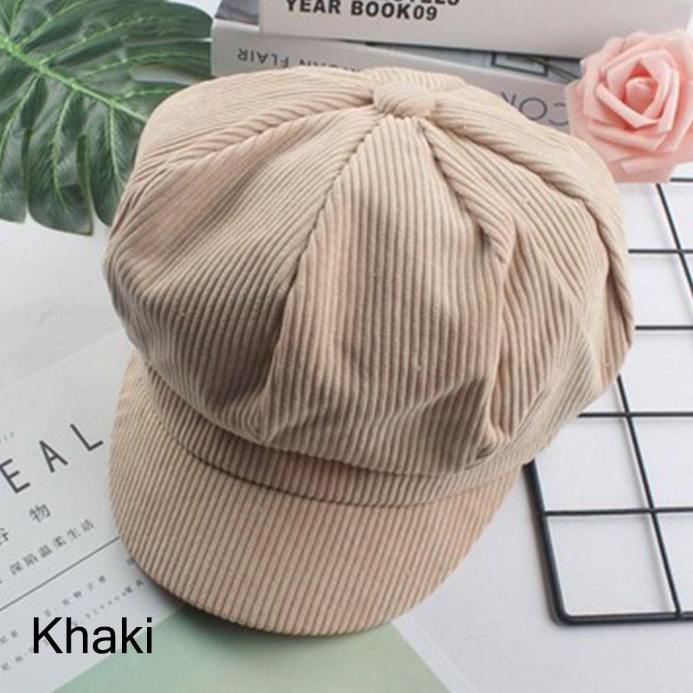 Windproof Painter's Hat Vintage Autumn Winter Sun Cap Casual Newspaper Hat Outdoor