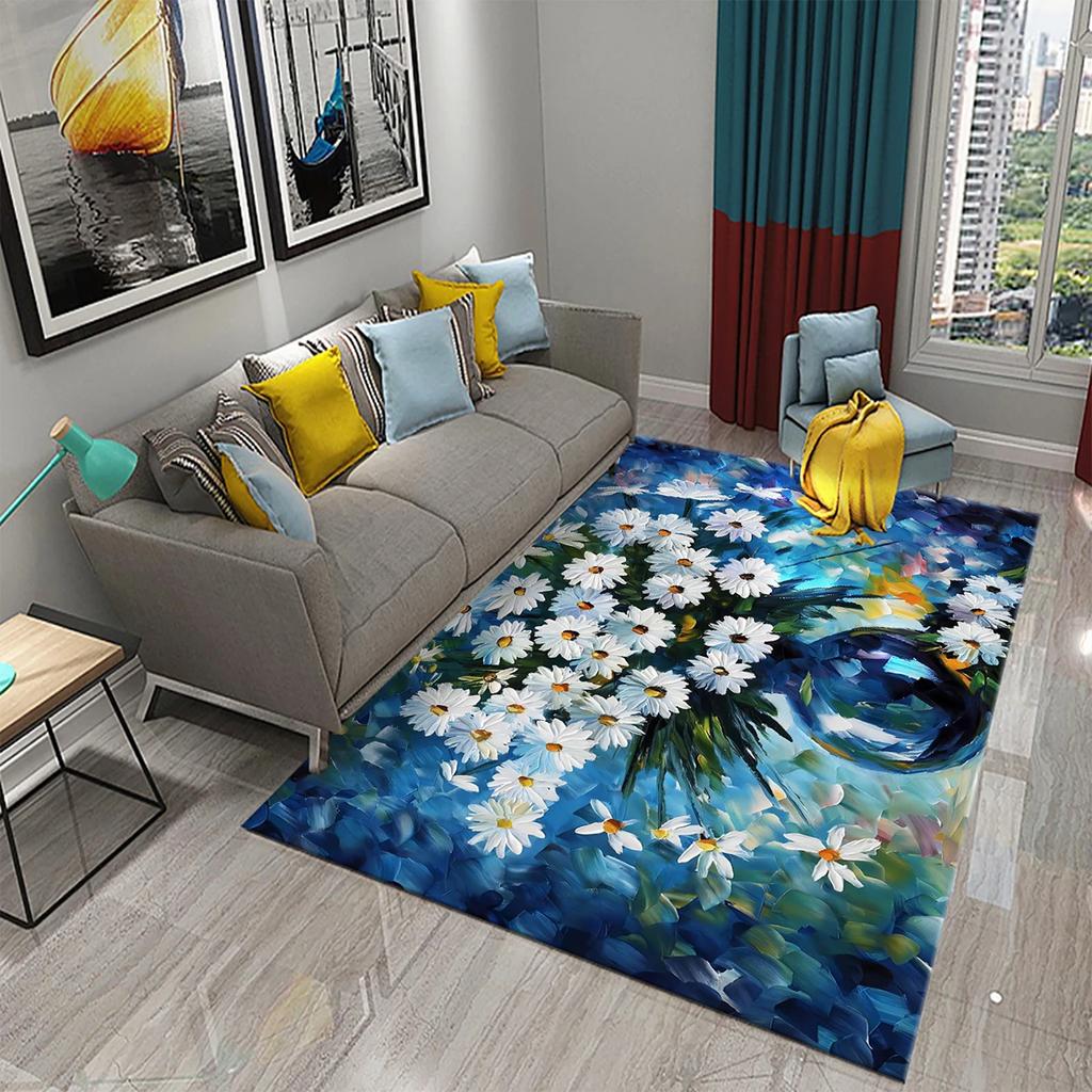 3D Ковер Космос Визуальное искусство Пейзажный ковер Подростковый Современный дизайн Прямоугольные ковры для зоны Спальня Мягкие коврики Плоский коврик Гостиная Дверной коврик