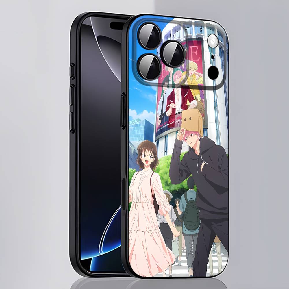 T-Tamon C-Comics Kun Ima Docchi Для iPhone 17,16,15,14,13,12,11,Pro,Max,Plus,E,SE4,Air,Mini Черный Чехол-Крышка для Телефона