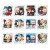 Bandai Чиби персонаж Акриловый Ликорис Рикойл 10 конфет жевательной резинки, игрушки,