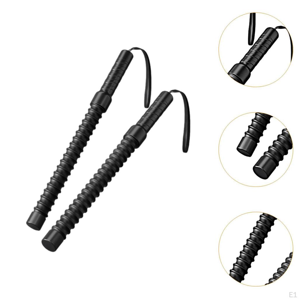 2 шт. Боевые канаты фитнес-бар пружинная сталь улучшение силы тренировка тяжелая мощность