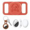 1-10PCS For Airtag Case For Air Tag Holder Waterproof For AirTag Dog Collar Holder Pet Collar Case Silicone for 0.6-1.1" Collar
