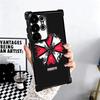 R-Resident-Evil Игровой Чехол для Телефона с Покрытием для Samsung Galaxy S24 S25 FE S26 Edge S23 Ultra S22 S21 Plus S20 Противоударная Подушка Безопасности