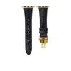 Luxury Fashion Genuine Leather Strap Adjustable 46mm 42mm 41mm Butterfly Buckle Metal Buckle Band for Apple S10 Smartwatch