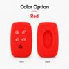 Silicone Car Key Cover for Land Rover Range Rover Discovery 5 Button Remote Case