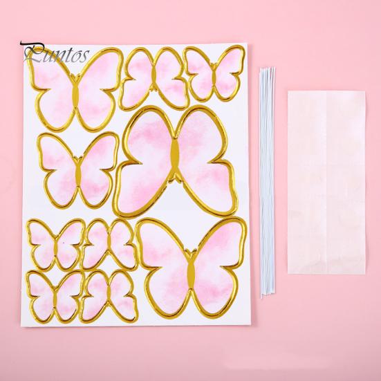 Популярные простые в использовании 2 стиля украшения торта многоцветные пищевые для выпечки