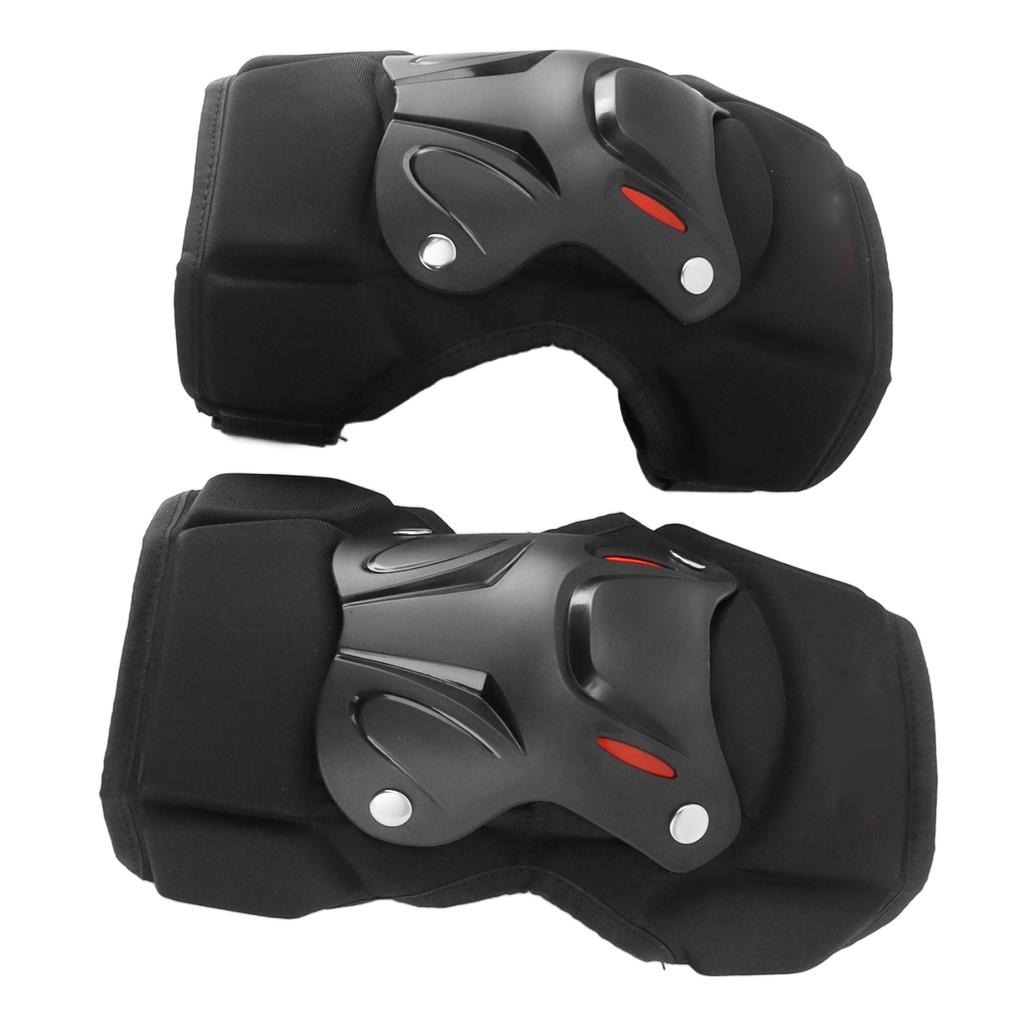 2шт наколенники дышащие ударопрочные эргономичные эластичные ремни гибкие противоскользящие для мотоцикла