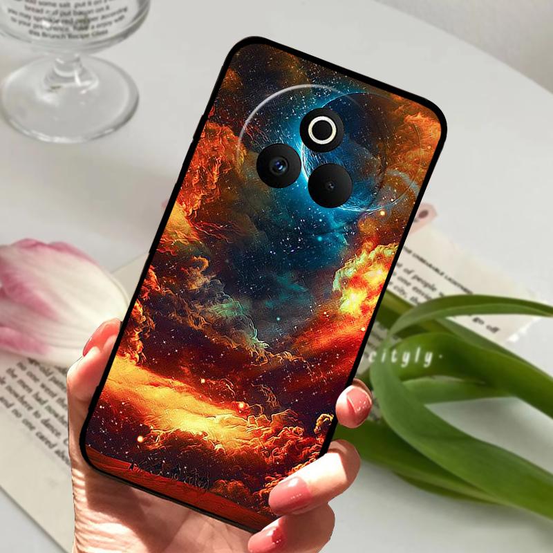 For Realme P3 Pro Case P3Pro Cartoon Lion Wolf Soft Silicone TPU Phone Cover For Oppo Realme P 3 Pro 5G Protection Fundas Cases