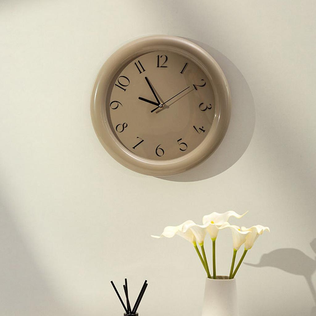 Wall Clock Ornament Unique Fashion Creative Mute Art Clock Decorative Clock for Kitchen Study Room Living Room Home