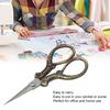 Embroidery Scissors Stainless Steel Vintage Small Portable Stitch Craft Scissors for Sewing DIY Tool