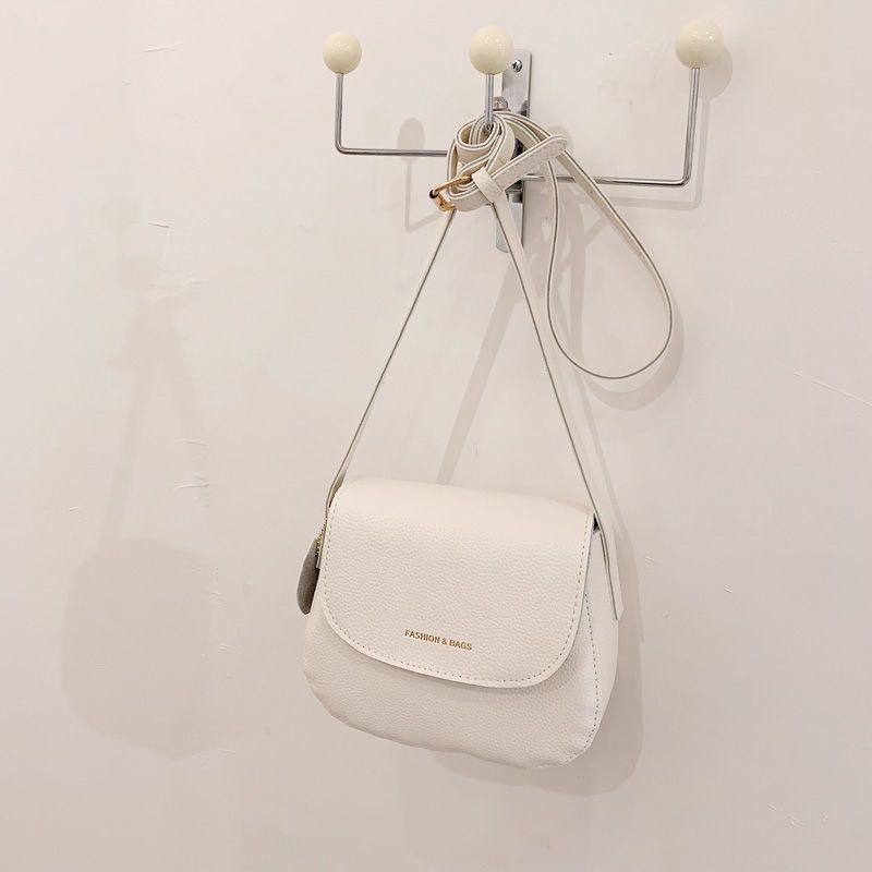 Ladies Solid Shoulder Bags for Women Letter Crossbody Purse Female PU Leather Mini Bags Handbag