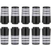 Golf Builder 10pcs Custom Tip .355 Golf Ferrules for Taper Tip Iron Wedge