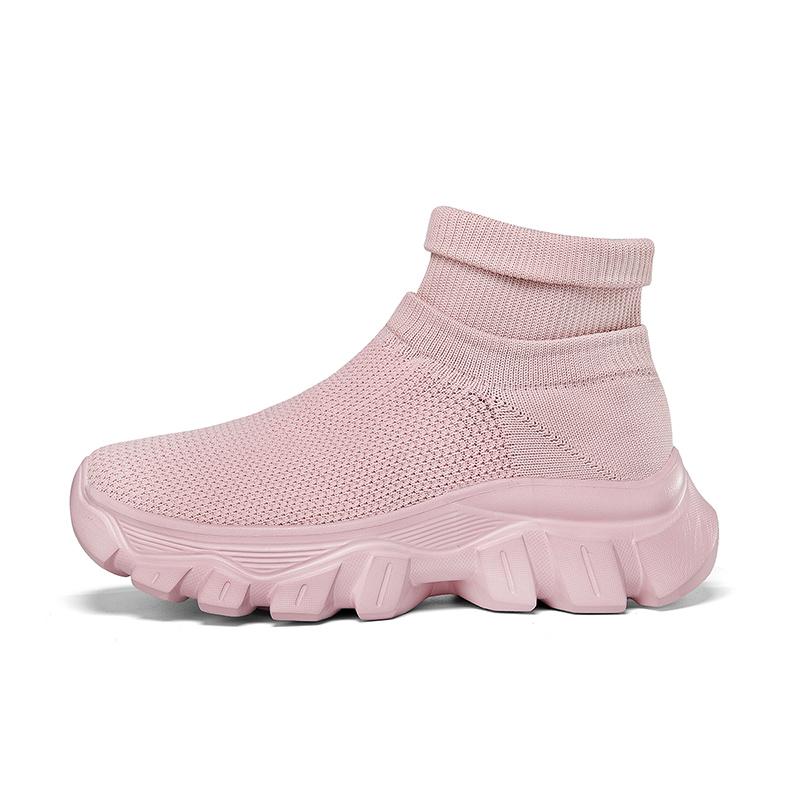 HOHO FAIR Socks Sneakers Women Athletic Shoes Mens Breathable High Top Running Shoes