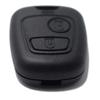 LAGE Clé de Rechange avec vis télécommande 2 Boutons pour Citroën C1 C2 C3 C4 C5 Xsara Picasso Saxo Berlingo Toyota Aygo Peugeot