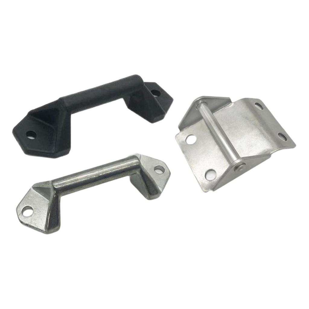 2 Pieces Side Box Hooks Professional Motorcycle Toolcase Trunk Bag Equipment Luggage Accessory Sturdy Portable Strap Buckle Tool