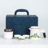 Travel Tea Set High-end Gift Box Kung Fu Tea Set Portable Outdoor Teapot Business Souvenir