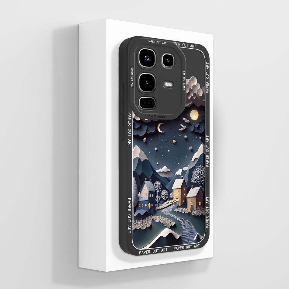 Чехол для телефона infinix Note 50 Pro Plus 50X 50S Стильный Ударопрочный Funda Для infinix Note50 Pro+ Мягкая Задняя Крышка из Жидкого Силикона