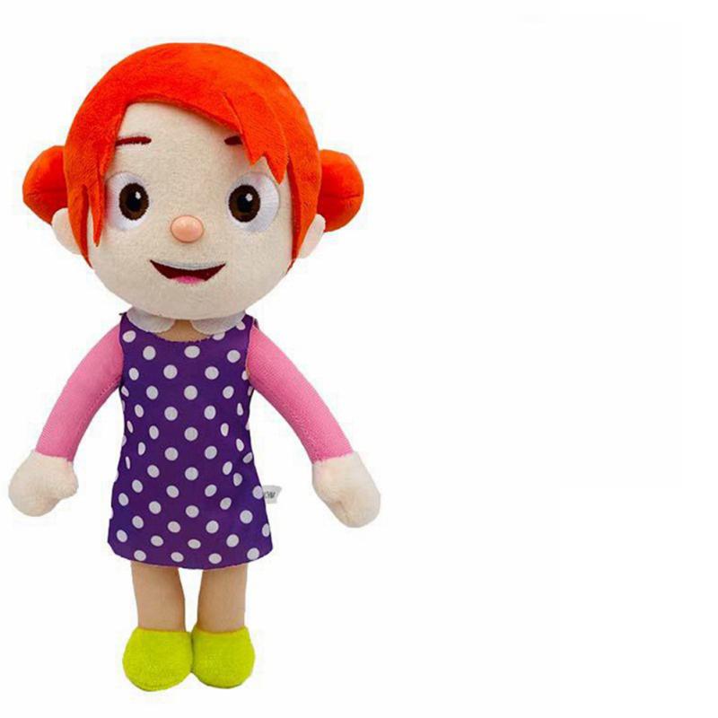 Плюшевые игрушки, поющая музыка, детская анимация Cocomelon, мягкие куклы, развивающие игрушки