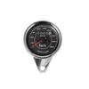 Universal Motorcycle Speedometer Black/ Chrome LED Light Odometer Speed Meter Gauge Mile For Harley Honda Cafe Racer Motorbike