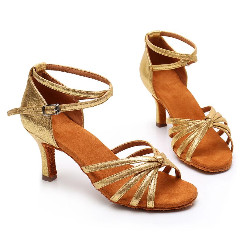Туфли для латиноамериканских танцев женские для девочек каблук 7 см женские туфли для сальсы танго вечеринки бальных танцев мягкая подошва для зала