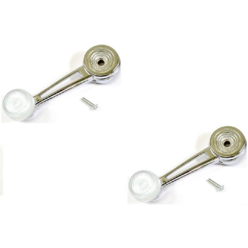 Fits 1980 To 1986 Ford F150 F250 F350 Window Crank Handle Left Right Chrome