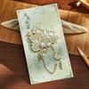 Metal Hollow Hollow Bookmark With Tassel Floral Bookmark Book Tab Metal Bookmark  Book Lover Gifts