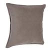 "Lilou" Velvet Effect Cushion 45 X 45 Cm Atmosphera - Taupe