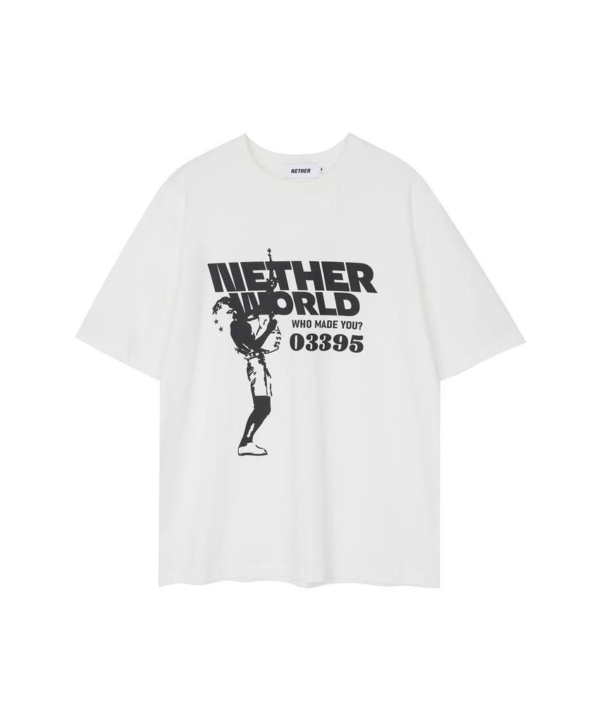 NETHERWORLD Netherworld Who Made You T-Shirt White