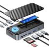 Док-станция ORICO с внешним корпусом для SSD 10 Гбит/с и поддержкой USB, охлаждением, совместимая с 10-в-1 M.2, хабом M.2, M.2 NVMe/SATA, и HP