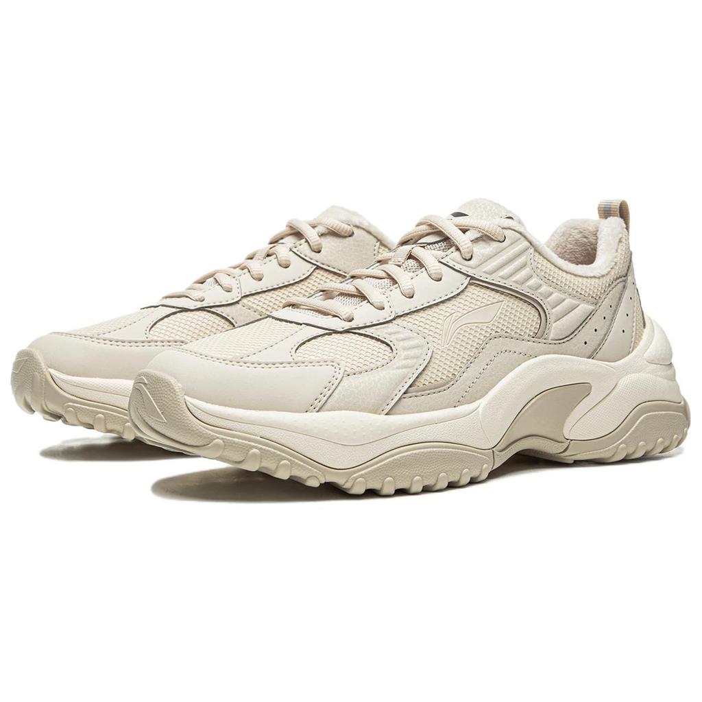 Li Ning Aurora WNTR Амортизирующие износостойкие дышащие и быстросохнущие низкие повседневные кроссовки женские AGCV446-1