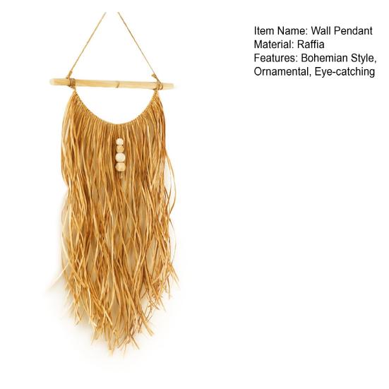 Creative Bohemian Pendant Beautifully Attractive Decorative Elegant Raffia Living Room