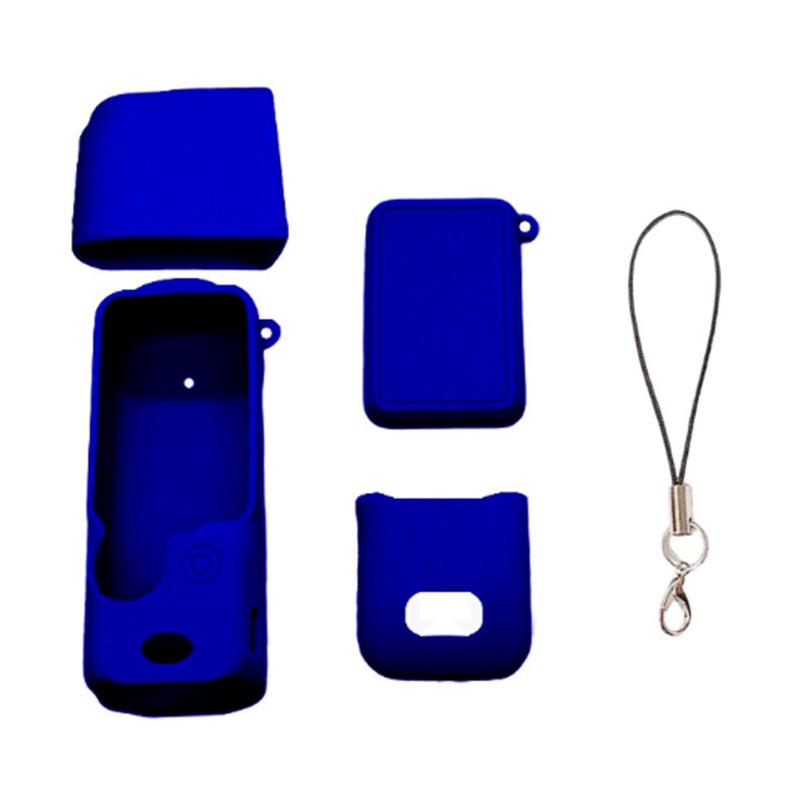 Силиконовый чехол и крышка для объектива DJI OSMO Pocket 3: Пылезащитный и Ударопрочный Защитный Аксессуар