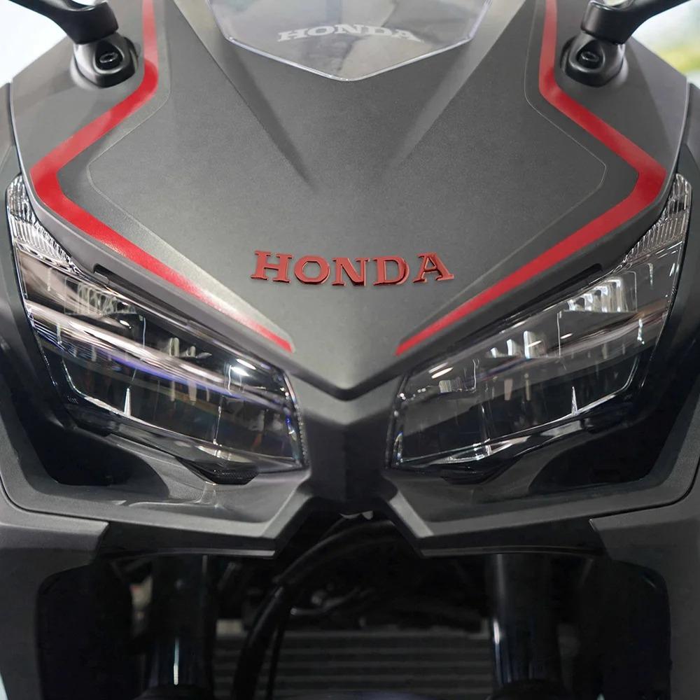 FIQ1 Honda Sticker 3D Letter Label Motorcycle Decoration Accessories Fuel Tank Body Tail Wing Side Pcx160nss350pcx125cbr650r