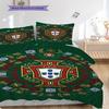 Portuguese Heritage Emblem Bedding (1 * duvet cover + 2 * pillowcase, without core) Soft and comfortable Christmas birthday gift